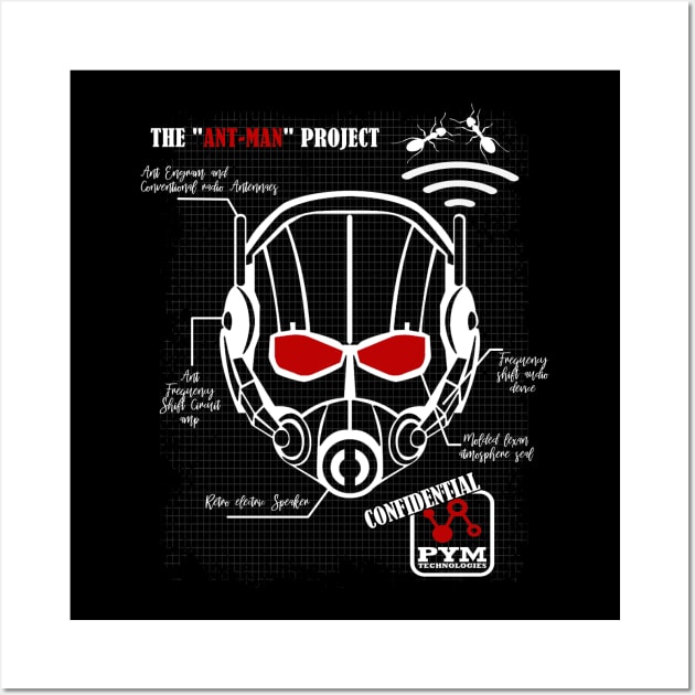 ANT MAN PROJECT Wall Art by Vikingeek